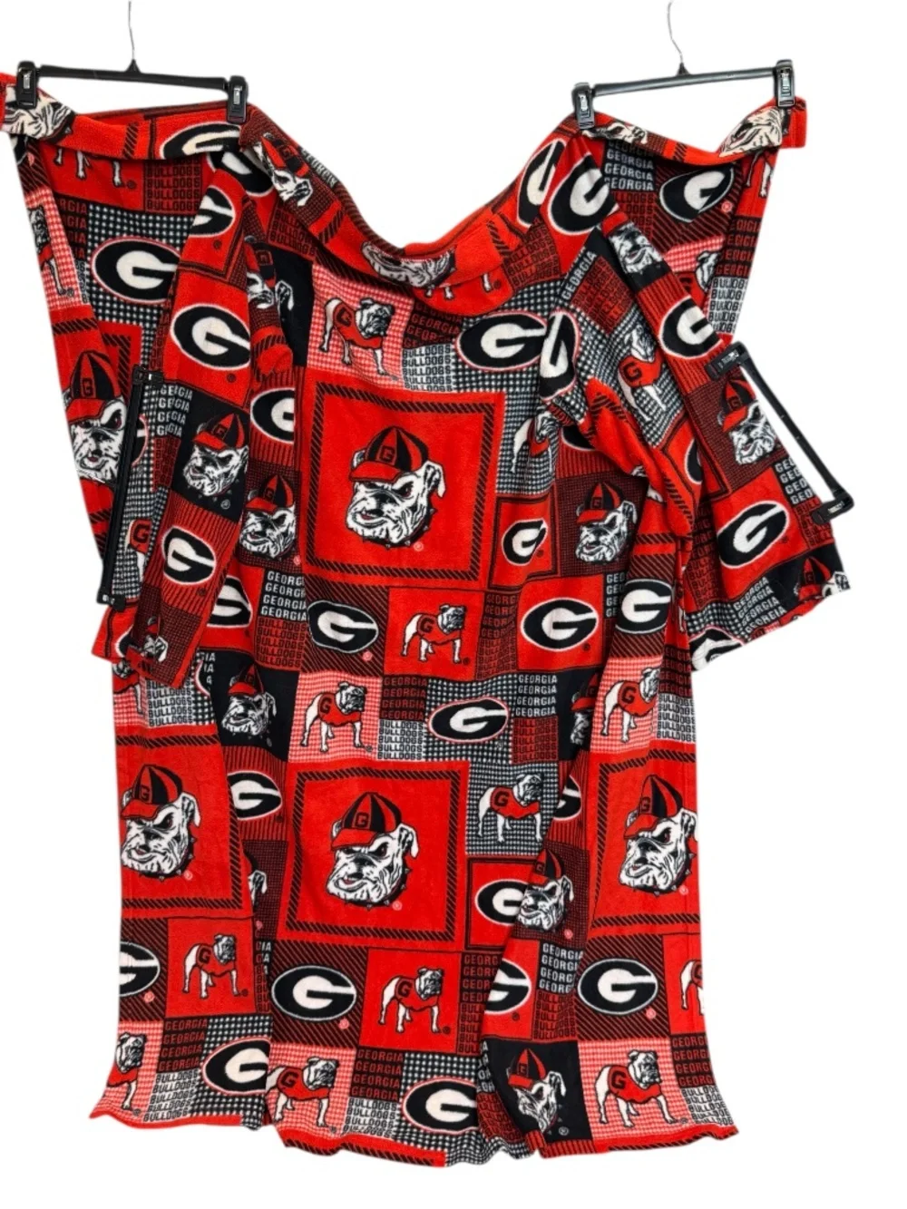 University of Georgia UGA DAWGS Bulldogs Red Team Logo Snuggie Wearable Blanket